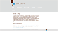 Desktop Screenshot of carriecfirman.com